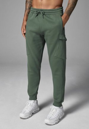UTILITY JOGGERS- REGULAR FIT - Oldalzsebes nadrágok - khaki green