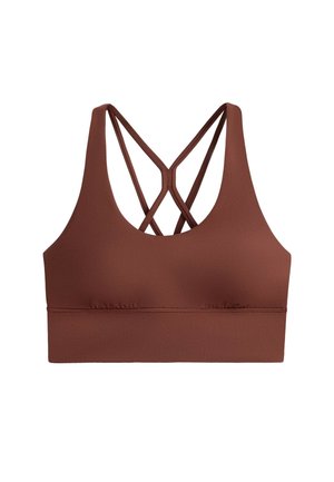 OYSHO, MEDIUM-SUPPORT COMFORTLUX SPORTS BRA WITH CUPS - Brassières de sport à maintien normal - brown