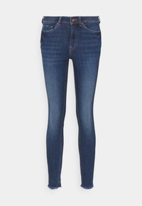 Unselected, used mid stone blue denim