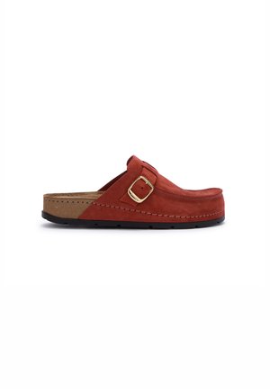 Slip-on sandaler - rust