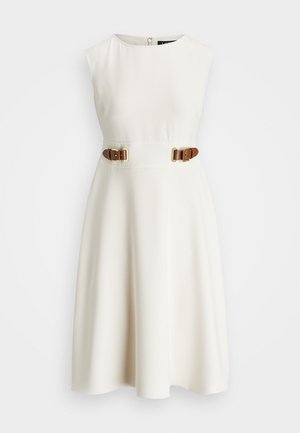 WEELANA SHORT SLEEVE DAY DRESS - Robe de jour - mascarpone cream
