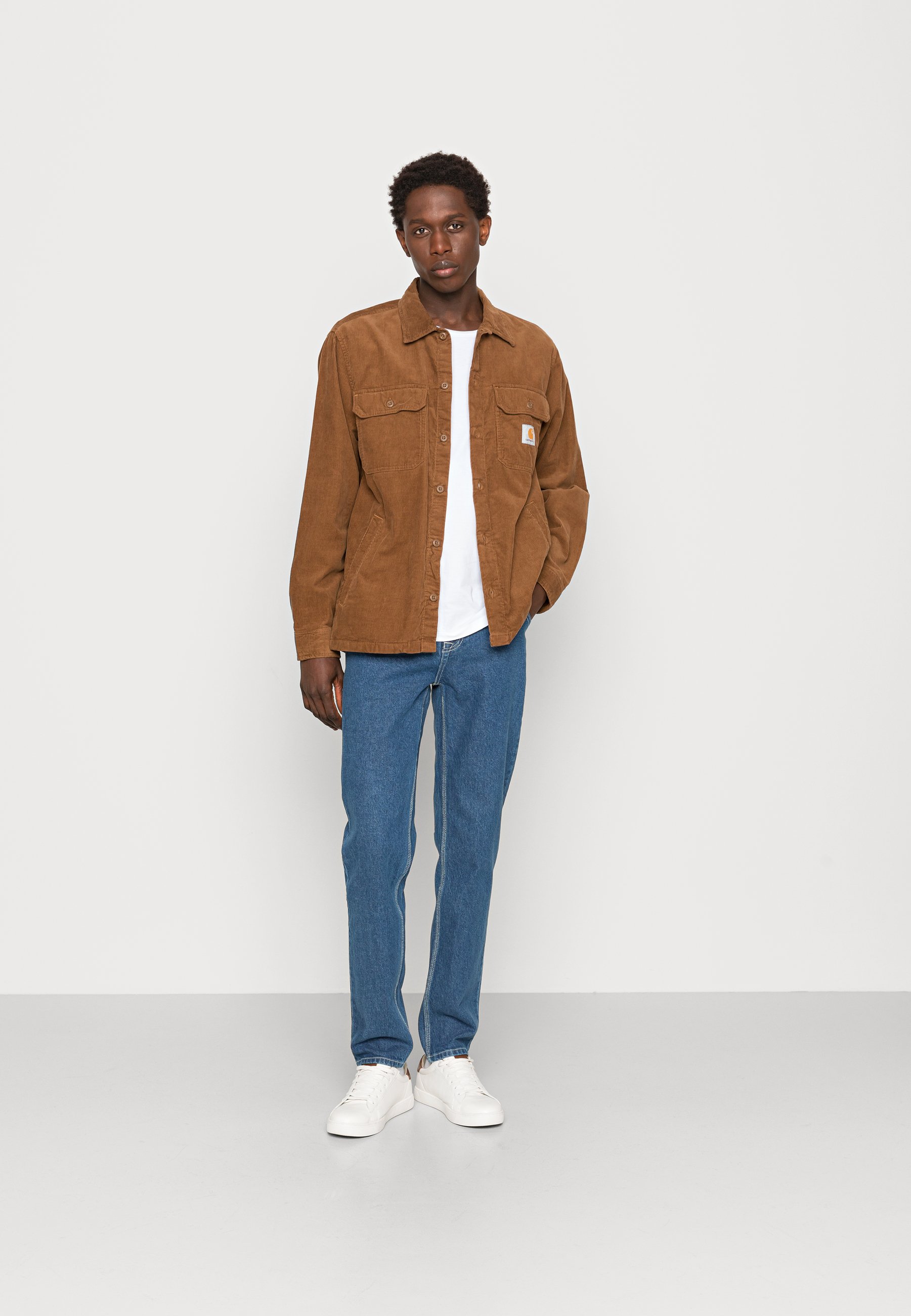 Denim Project WORKER - Jeans a sigaretta - dark stone/grigio scuro -  Zalando.it
