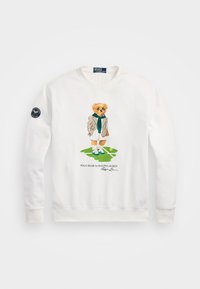 WIMBLEDON POLO BEAR SWEATSHIRT UNISEX - Felpa - ceramic white