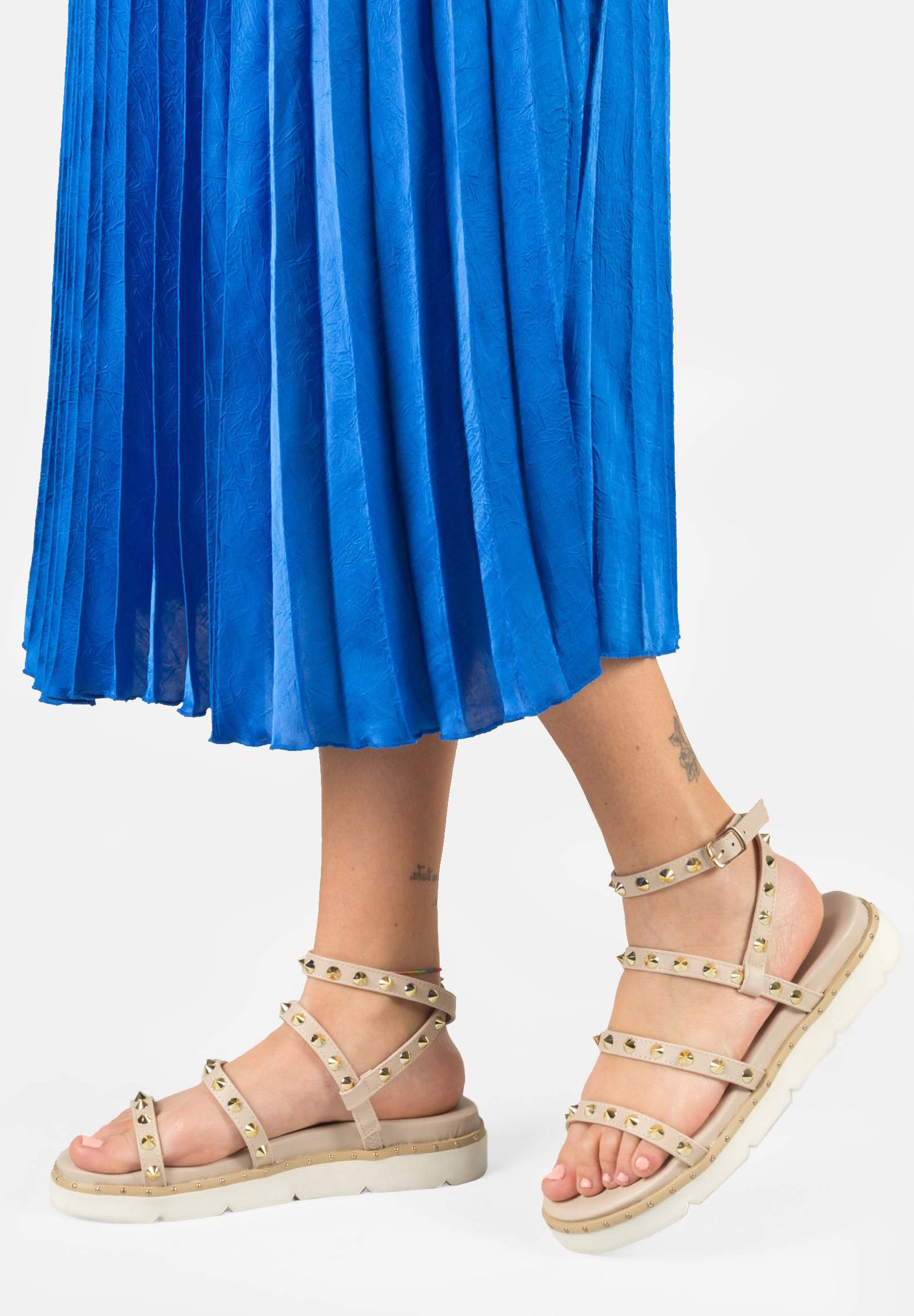 KHARISMA Sandali con plateau - nude/beige - Zalando.it