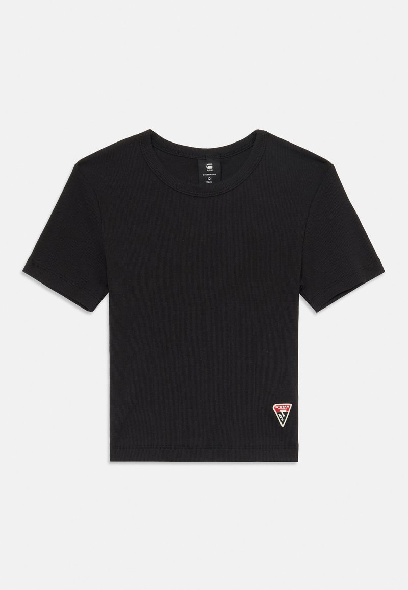 G-Star T-shirt basic zwart G-Star T-shirt basic zwart
