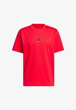 adidas Performance BB FOUND TEE - Osnovna majica kratkih rukava - pure ruby
