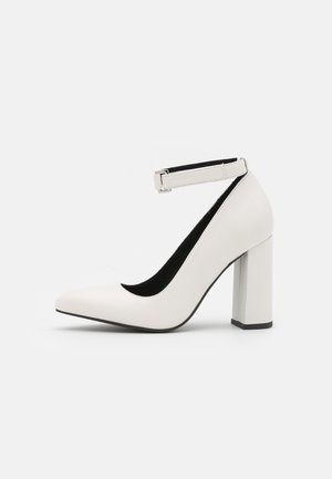 Zign by Zalando Escarpins à talons hauts - white