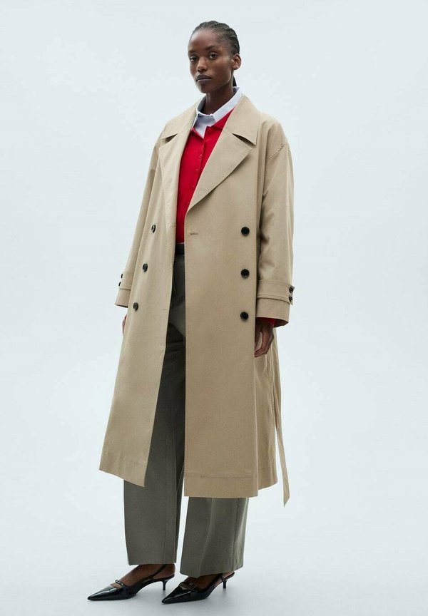 ANGELA - Trenchcoat - kaki