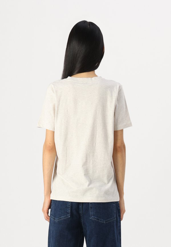 REGULAR FIT - Print T-shirt - oatmilk heather3