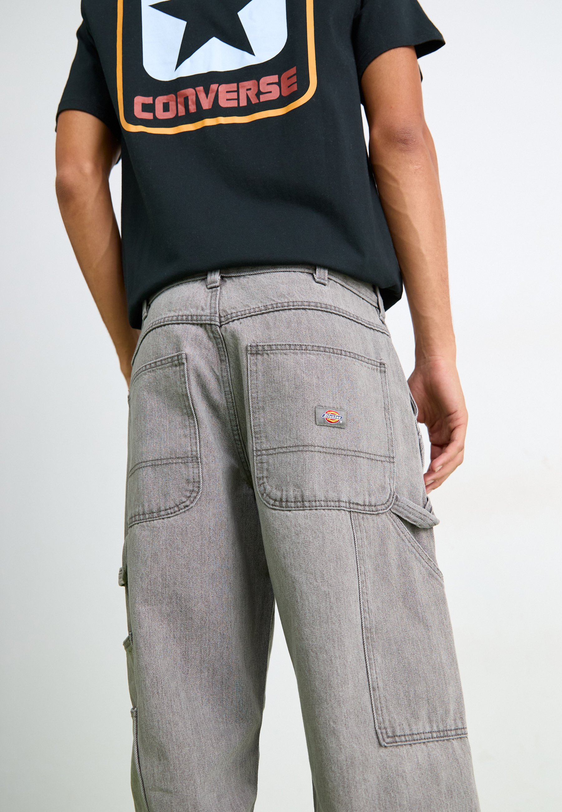 Dickies PAINTER - Loose Jeans - grey wash tinted/grey denim