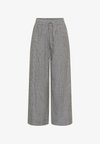 MY ESSENTIAL WARDROBE SKYEMW WIDE PANT - Broek - forest night striped