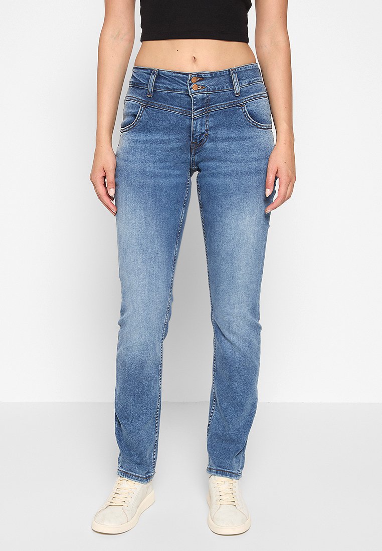 mustang Slim fit jeans blauw