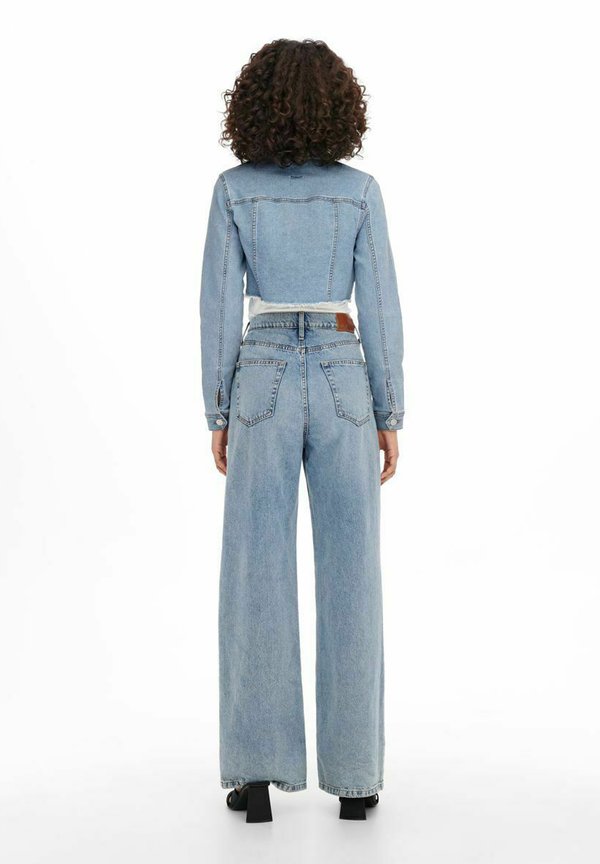ONLWONDER CROPPED - Denim jacket3
