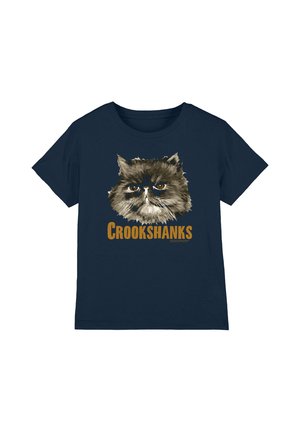 Cotton Soul, HARRY POTTER CROOKSHANKS UNISEX - Print T-shirt - dark blue