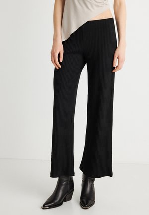 TROUSERS - Püksid - black