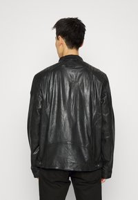 Gipsy by Mauritius GILIAN - Casaco de couro - black