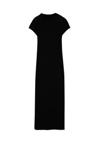 Obleka iz džersija - black