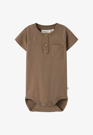 Lil' Atelier, STRAMPLER KURZARM - Body - coca mocha