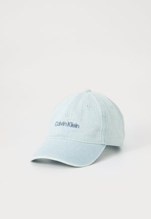 LOGO - Cap - light wash denim