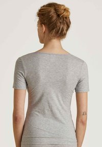 Calida NATURAL COMFORT - Pyjamashirt - grey melange