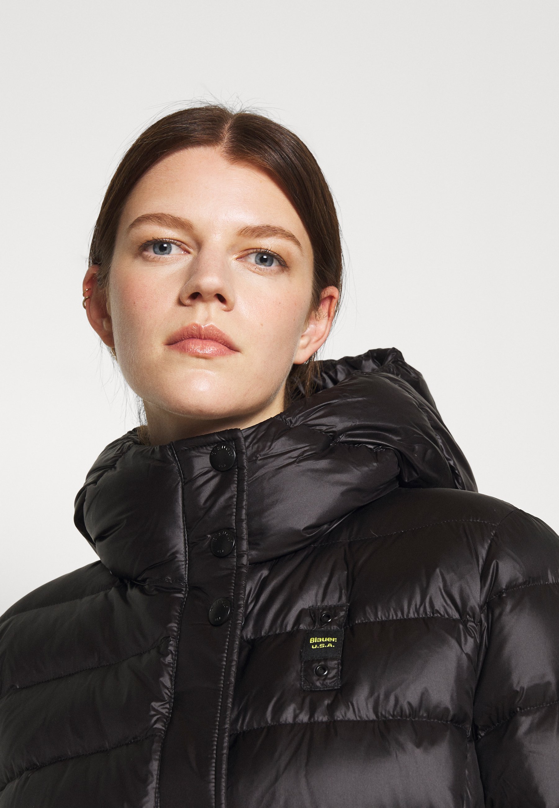 Damer BASIC COAT LONG LENGTH HOOD - Dunfrakker Damer BASIC COAT LONG LENGTH HOOD - Dunfrakker