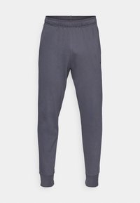 ICONS CUFF PANTS WITH SMALL TONAL LOGO - Tracksuit bottoms - dark grey
