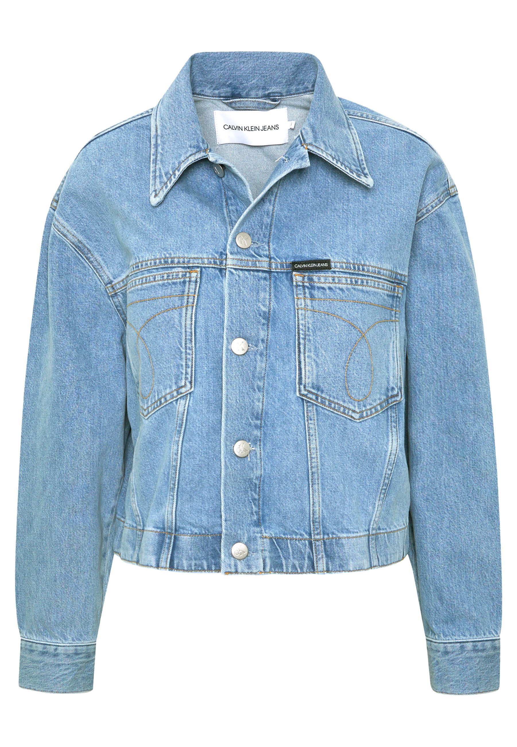 jeansjacke oversized cropped