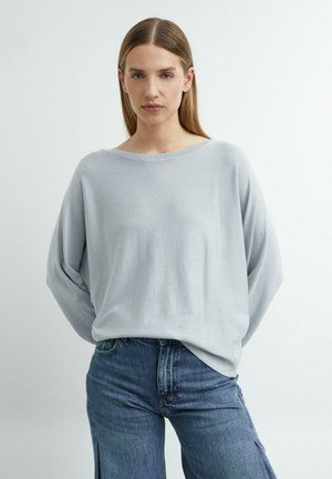 comma, STRICKPULLOVER - Maglione - hellgrau