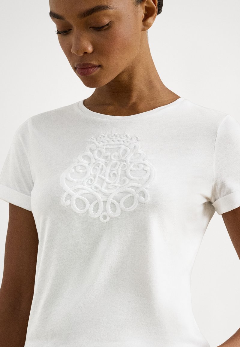 Emporio Armani Crew Neck T-Shirt Basic Cotton, T-shirt Donna, Bianco, M