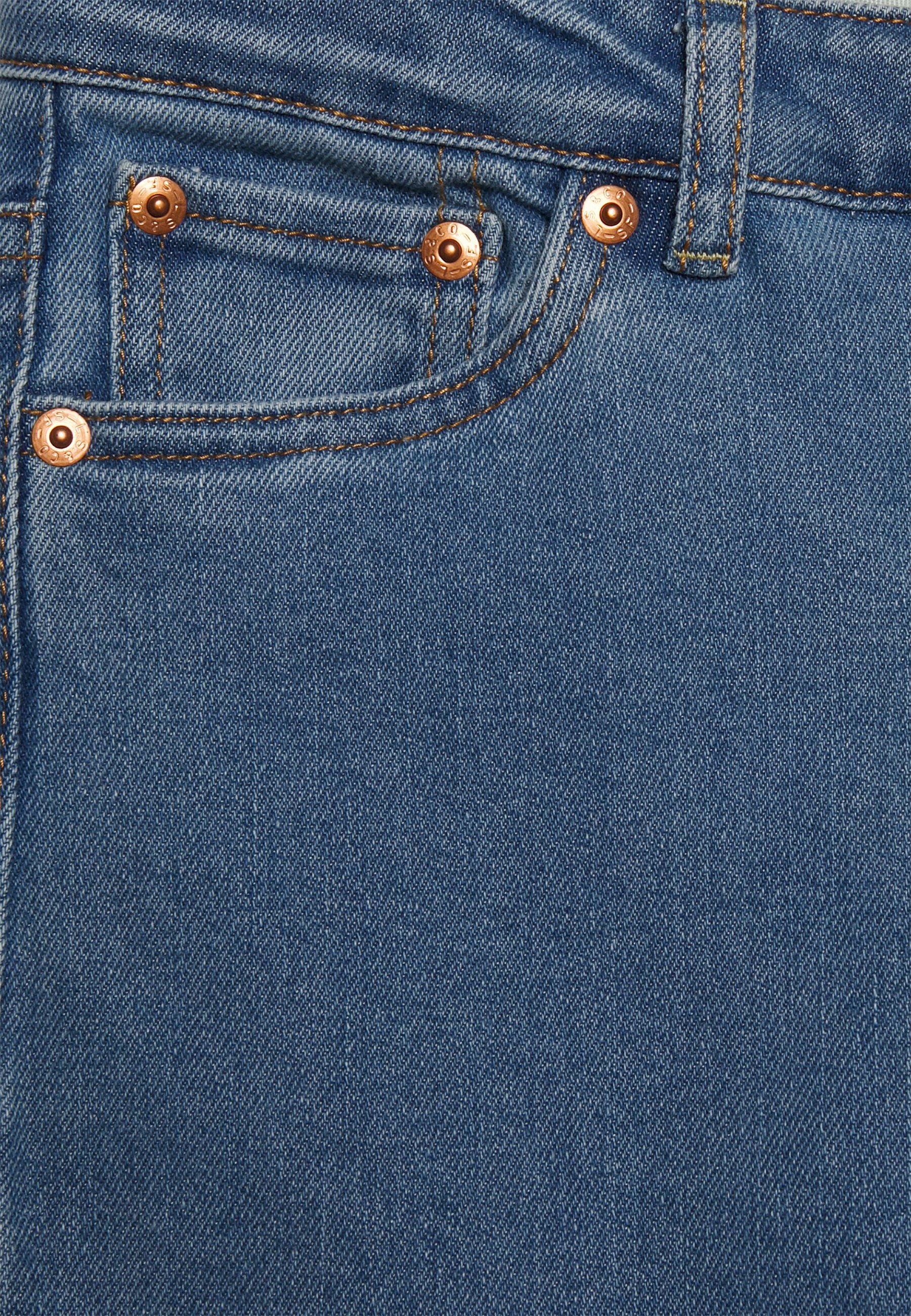 Levi's® RIBCAGE ANKLE STRAIGHT - Straight leg jeans - tango chill/light-blue  denim - Zalando.ie