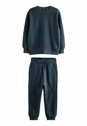 REGULAR FIT - CREW SET - Trainingsanzug - navy