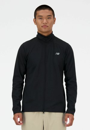 TECH - Mikina so zipsom - black