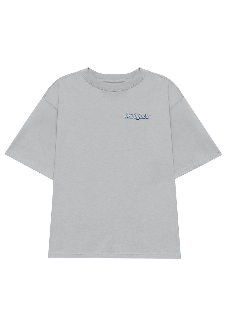 LOW LIGHTS STUDIOS® T-shirt print lichtgrijs