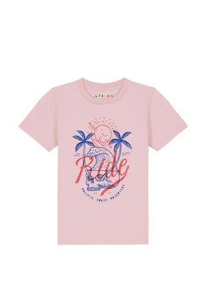 RIDE THE WAVES - T-shirt imprimé - cotton pink