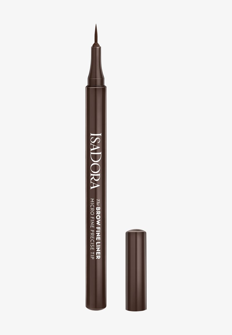 IsaDora - THE BROW FINE LINER, MICRO FINE PRECISE TIP - Wenkbrauwpotlood - medium brown 03, Vergroten