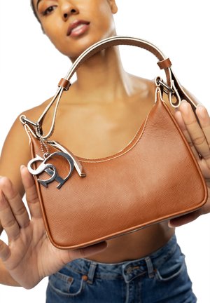 Bolso de mano - cognac