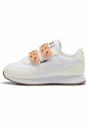 Puma ADAPTOR MATCH - Trainers - warm white white bright melon black