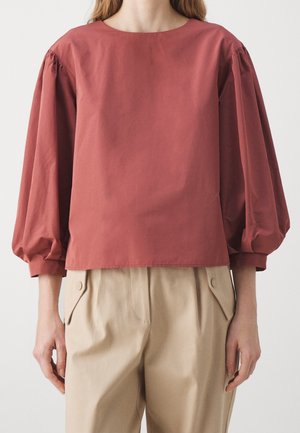 Blouse - cognac