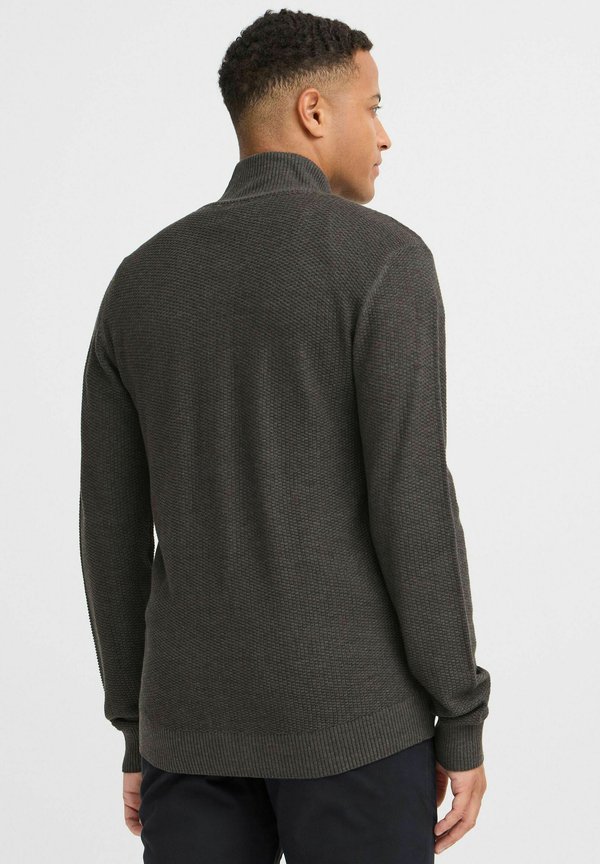 BHMGOMAZ - Cardigan - charcoal mix2