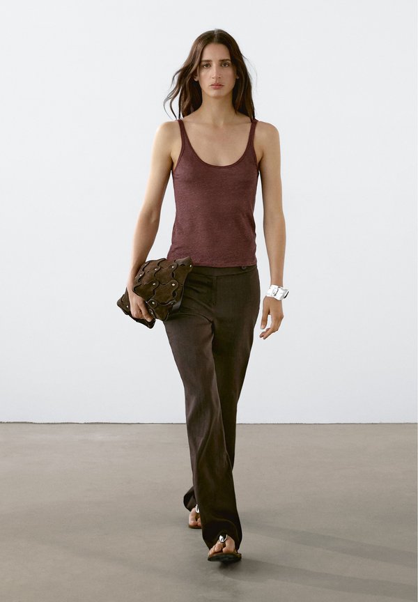 STRAPPY  - Top - bordeaux3