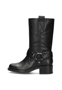 MODULAR  - Bottines de cowboy / motard - black and silver combination