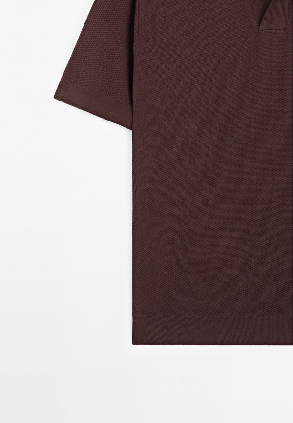 SHORT SLEEVE - Polo shirt - bordeaux4