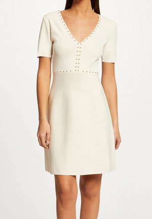 Strickkleid - beige