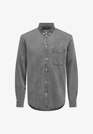 Only & Sons, ONSORSON REGULAR YFM DNM SHIRT NOOS - Chemise - light grey denim
