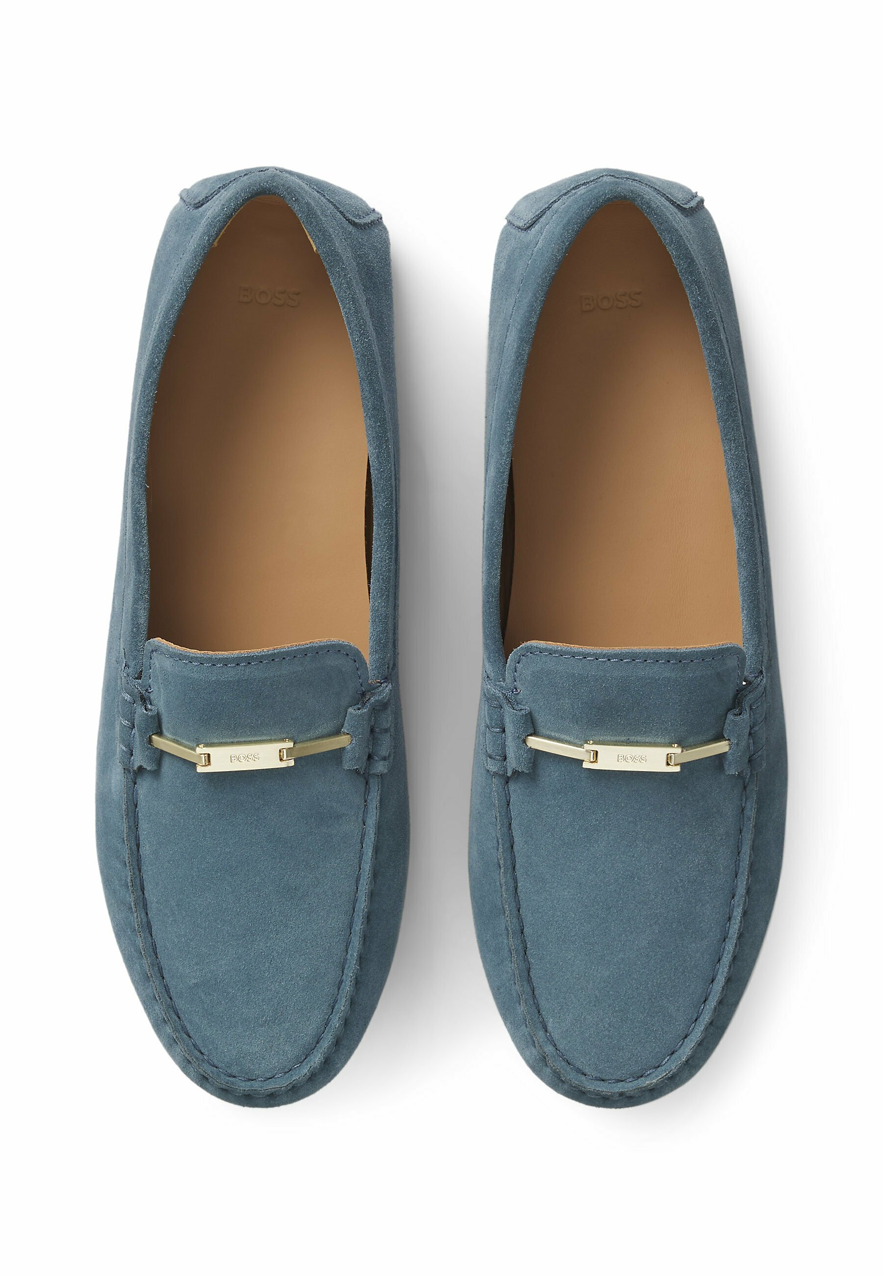 BOSS ROXANNE DRIVER - Moccasins - open blue thirtyseven/blue