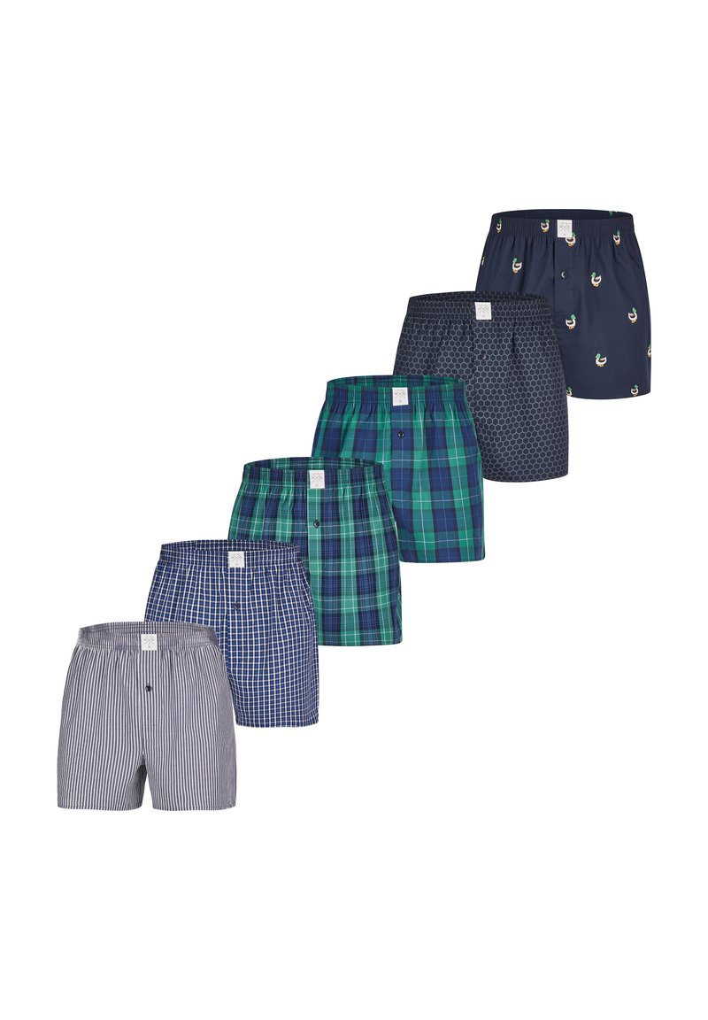 MG-1 WIDE 6-PACK - Široké boxerky - blue