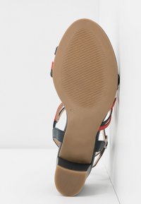 Caprice Sandals - ocean/red/white