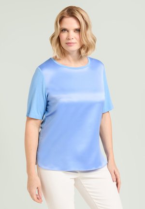 IN RASO E - T-Shirt basic - azzurro