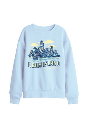 NETFLIX, ONE PIECE DRUM ISLAND POSTCARD POSTER UNISEX - Sweatshirt - light blue
