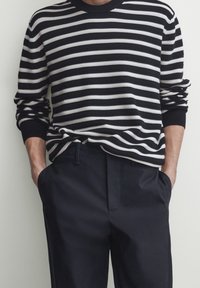 Massimo Dutti Pullover - black
